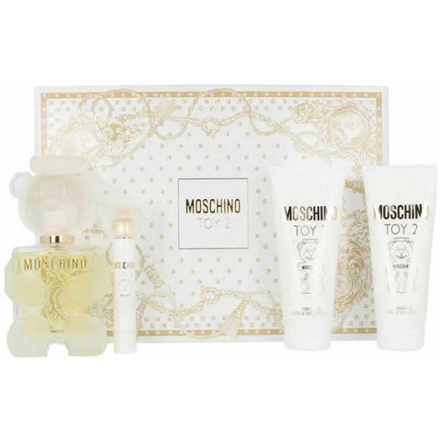 Moschino Toy 2 Eau De Parfum Spray 100ml scented gift set for women 4 pcs – 2