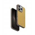 UNIQ Lyden DS Apple iPhone 16 Pro 6.3" Magclick Charging phone case yellow and gray UNIQ Lyden DS Apple iPhone 16 Pro 6.3" Magclick Charging phone case yellow and gray