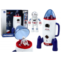 Lean Toys Space rockets opened by astronauts Space vehicle lights sounds Lean Toys Space rockets opened by astronauts Space vehicle lights sounds