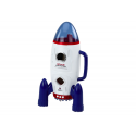 Lean Toys Kosminės raketos atidarytos kosmonautai Kosminių transporto priemonių šviesų garsai Lean Toys Kosminės raketos atidarytos kosmonautai Kosminių transporto priemonių šviesų garsai