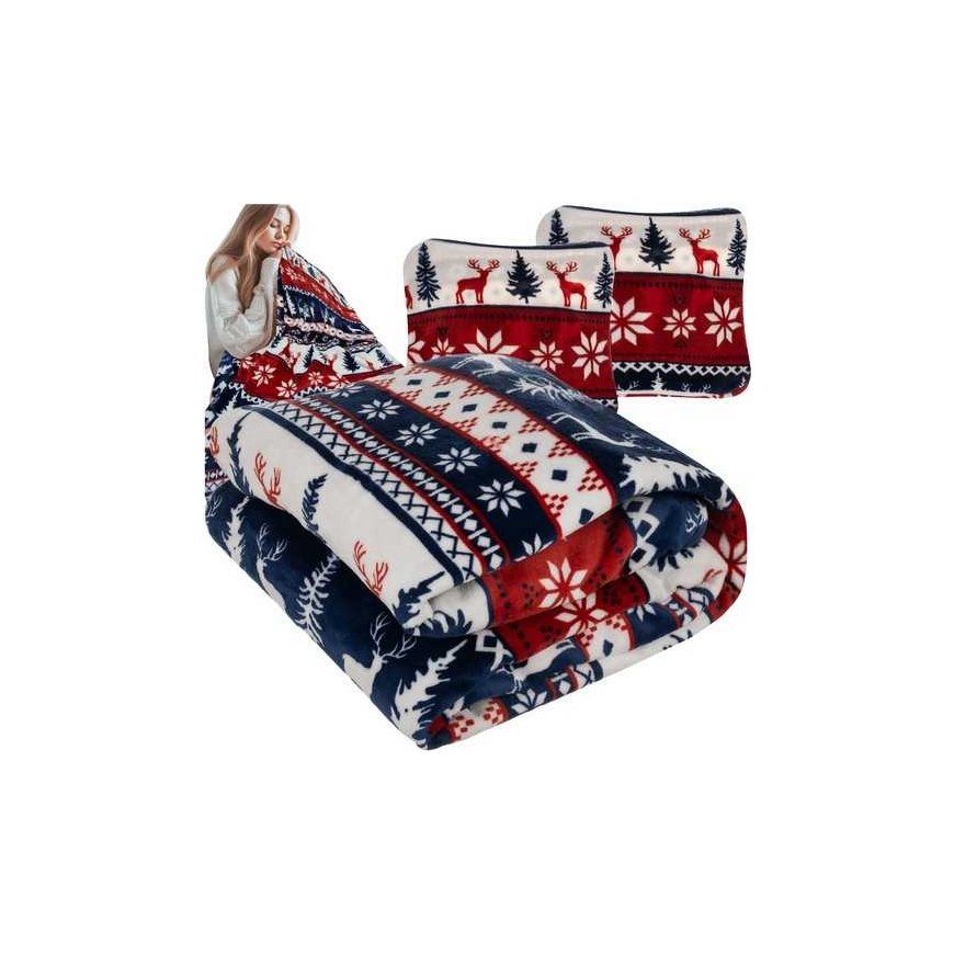 Blanket 1.6x2m + 2x pillowcase Ruhhy 24825