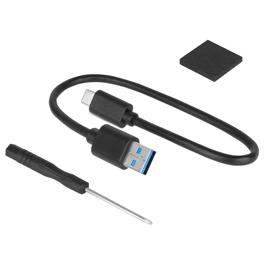 Rebel M2 NVME/NGFF M2788 SSD korpusas – 3
