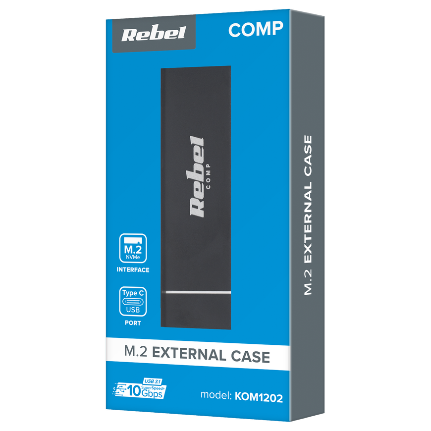Rebel M2 NVME/NGFF M2788 SSD enclosure – 4