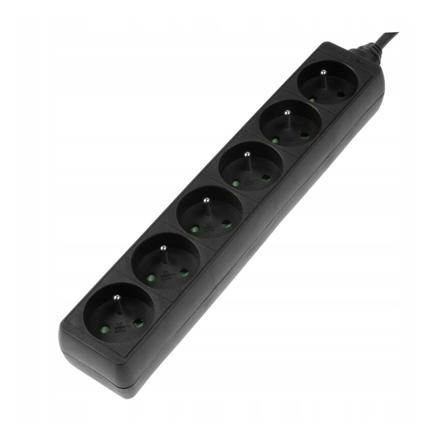 Hama Standard Power Strip, 6 lizdai, 1,5 m – 2