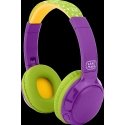 Kake Make Wireless Headphones For Children Green-Purple Kake Make Wireless Headphones For Children Green-Purple