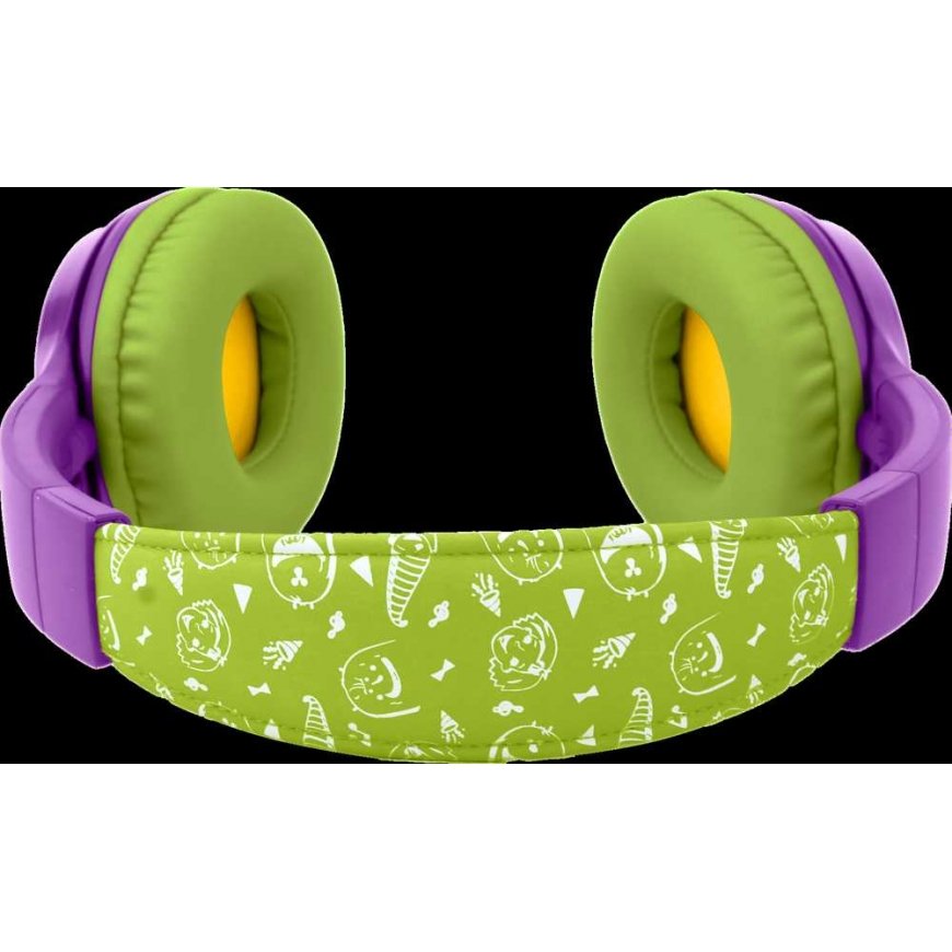 Kake Make Wireless Headphones For Children Green-Purple – 4