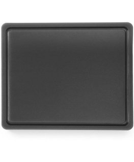Universal black cutting board GN 1/2 - Hendi
