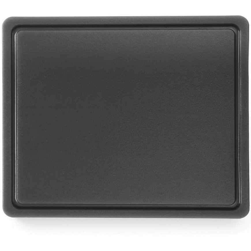 Universal black cutting board GN 1/2 - Hendi