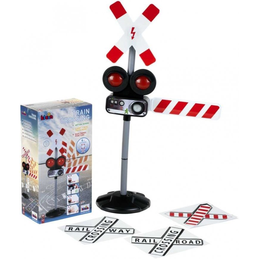 Klein Toys Road sign Railway crossing Road traffic education Traffic lights Klein light and sound – 3