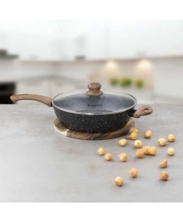 Deep frying pan with lid Steking 28 cm AMBITION