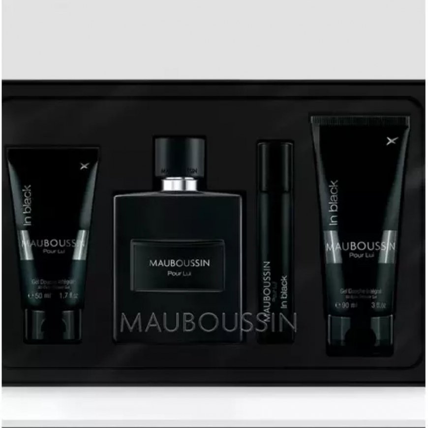 Mauboussin Pour Lui In Red EDP set for men (EDP 100 ml + Shower gel 75 ml + EDP 20 ml) – 2