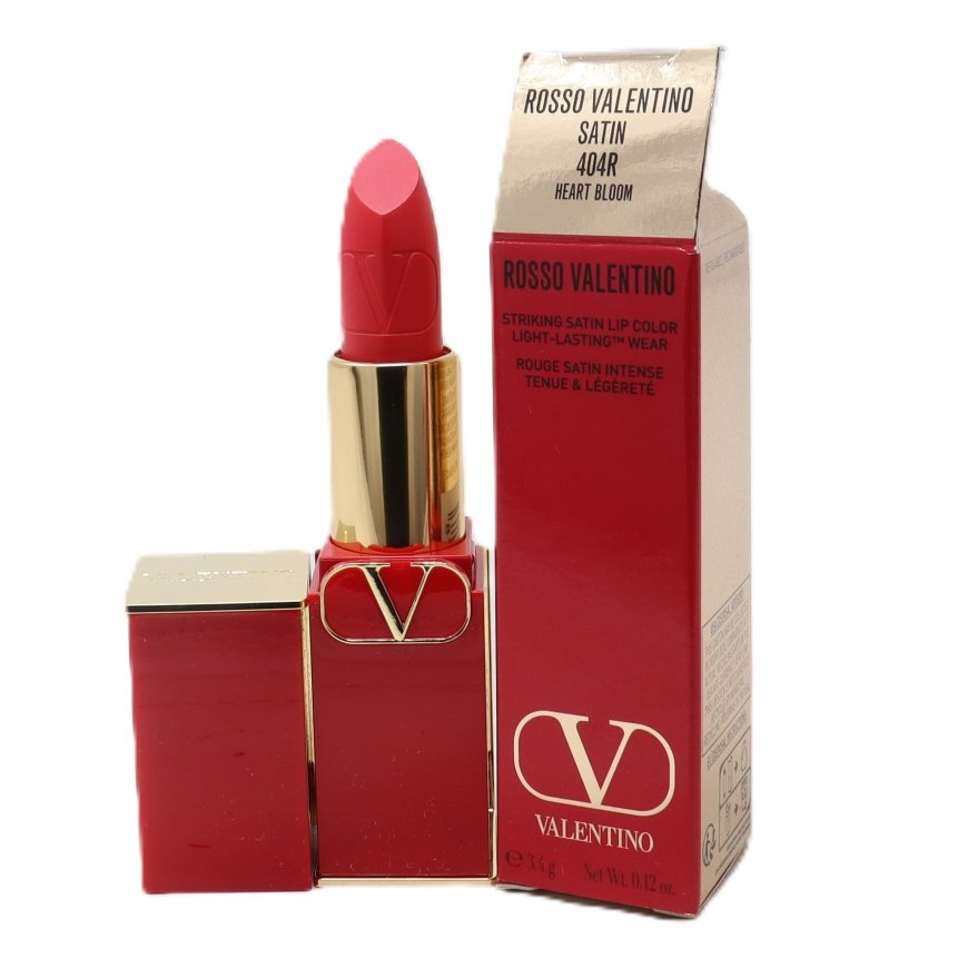 Valentino Valentino, Rosso, Satin Finish, Cream
