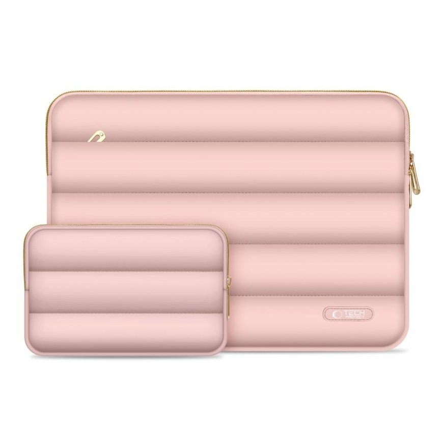 TECH-PROTECT PUFFY LAPTOP 13-14 DUSTY ROSE – 2