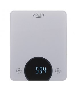 Adler AD 3173S kitchen scale Grey Built-in Rectangle Electronic kitchen scale