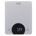 Adler AD 3173S köögikaal Hall Sisseehitatud Nelinurk Elektrooniline köögikaal