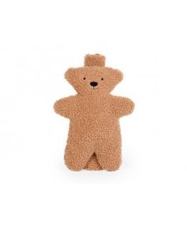 CHILDHOME CAR SEAT BELT PADDING TEDDY BROWN