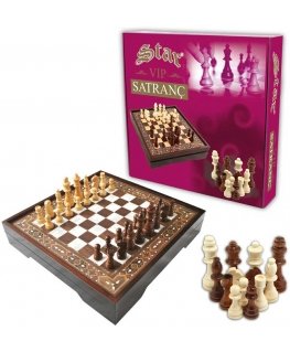 Star Vip Chess Set Pearl S Size Chess Set