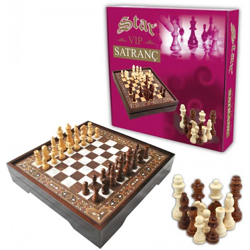 Star Vip Chess Set Pearl S