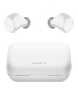 Deltaco TWS-111 austiņas un brīvroku komplekts True Wireless Stereo (TWS) Ausīs Mūzika Bluetooth Balts