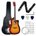 V-TONE AG TWO SB 4/4 sunburst acoustic guitar V-TONE AG TWO SB 4/4 sunburst acoustic guitar