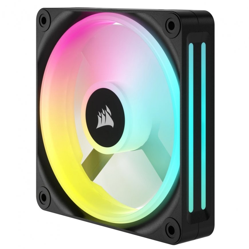 Corsair CO-9051001-WW computer cooling system Computer case Fan 12 cm Black, White 1 pc(s) – 3