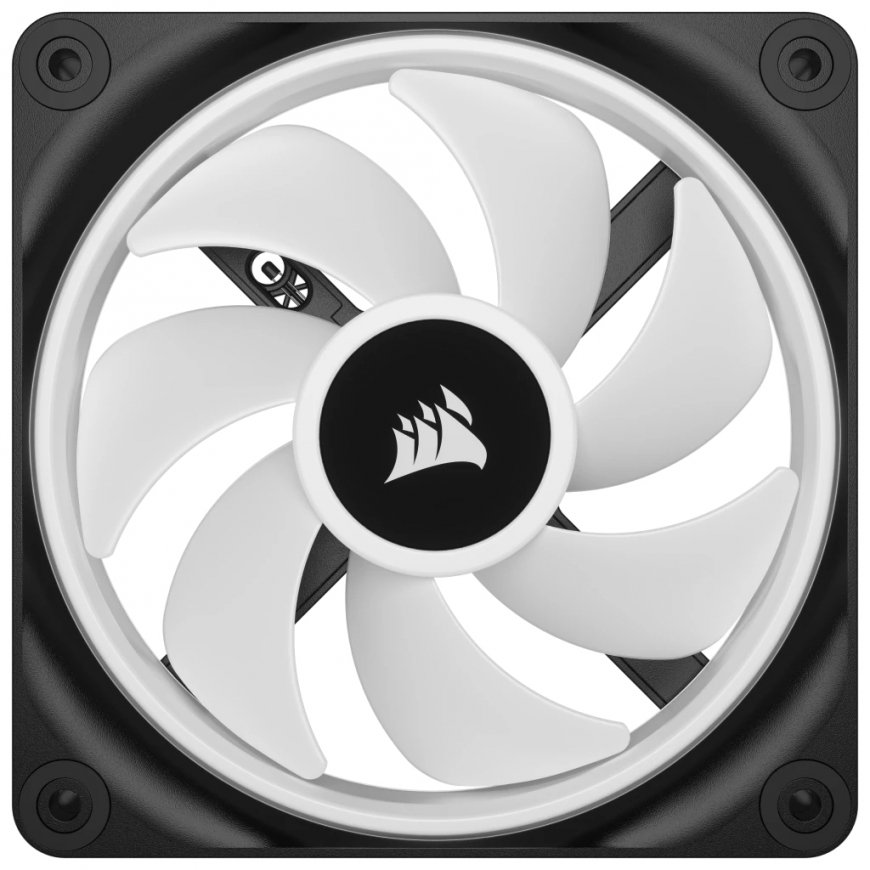 Corsair CO-9051001-WW computer cooling system Computer case Fan 12 cm Black, White 1 pc(s) – 4