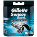 Gillette Sensor Excel spare blades for men 10 pcs Gillette Sensor Excel spare blades for men 10 pcs
