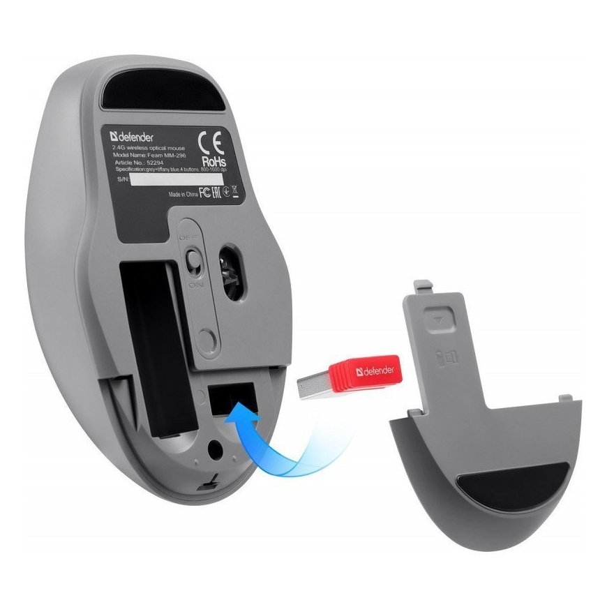 WIRELESS MOUSE SILENT C LICK FEAM MINT