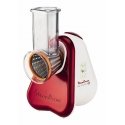Moulinex DJ756G electric grater/spiralizer Red, White Moulinex DJ756G electric grater/spiralizer Red, White