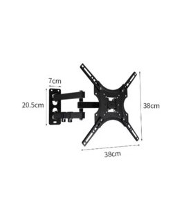 TV Wall Mount AK-MB-10 Full Motion Bracket +|-45° 50kg VESA 600x