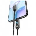 USAMS Kabel USB-C na USB-C 100W 1,2m Digital Display Zinc A USAMS Kabel USB-C na USB-C 100W 1,2m Digital Display Zinc A