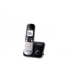 Panasonic KX-TG6811FXB telefons DECT telefons Zvanītāja ID Melns