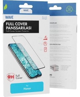 Wave Full Cover -panssarilasi, Honor 200 Smart, musta kehys