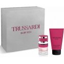 Trussardi Ruby Raudona Eau De Perfume Purškiklis 60ml Set 2 Pieces