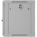 SZAFA INSTALACYJNA RACK WISZĄCA 19" 9U 600X450 Gray DRZWI PERFOROWANE LANBERG (FLAT PACK)