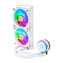 Cooler Master MasterLiquid PL240 Flux White Edition Корпус компьютера Liquid cooling kit 12 cm Белый Cooler Master MasterLiquid PL240 Flux White Edition Корпус компьютера Liquid cooling kit 12 cm Белый
