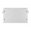 SZAFA INSTALACYJNA RACK WISZĄCA 19" 6U 600X450 Pilka DRZWI PERFOROWANE LANBERG (FLAT PACK)