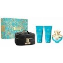 Versace Dylan Torquoise Eau De Toilette Spray 100ml Set 4 Pieces Versace Dylan Torquoise Eau De Toilette Spray 100ml Set 4 Pieces