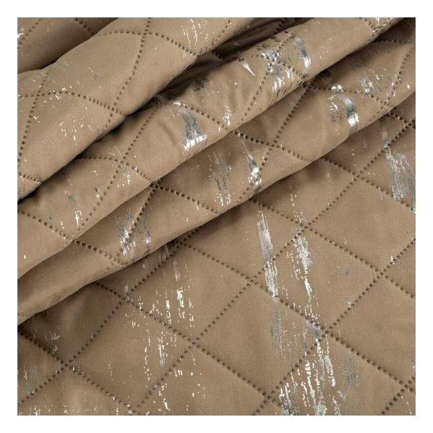 Eurofirany D91/N/BLINK/1 200X220 BEIGE+SILVER Bedspread Bedspread – 5