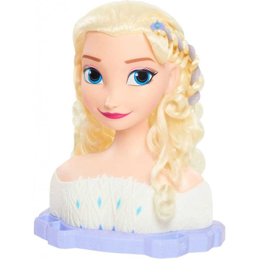 Doll Duża Głowa do czesania i stylizationi włosów Deluxe Księżniczka Disney Elsa Kraina Lodu + accessories – 5