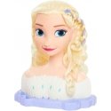 Doll Duża Głowa do czesania i stylizationi włosów Deluxe Księżniczka Disney Elsa Kraina Lodu + accessories Doll Duża Głowa do czesania i stylizationi włosów Deluxe Księżniczka Disney Elsa Kraina Lodu + accessories