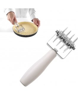Hendi Stainless Steel Dough Quilting Roller, 80x210mm, White