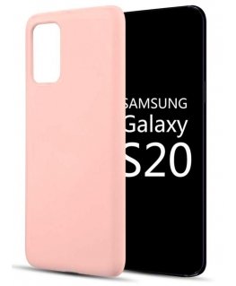Samsung Galaxy S20 Nano Silicone Case Soft Touch TPU Beige