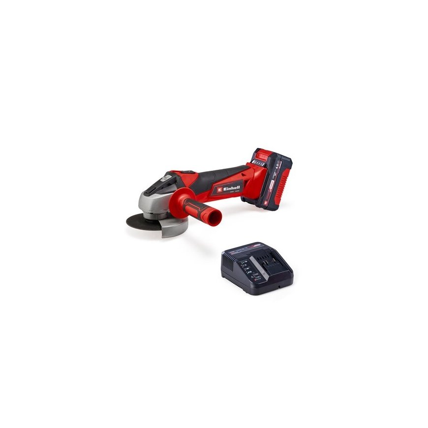 EINHELL šlifuoklis kampinis TC-AG 18/115 Li 4Ah