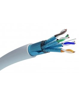Extralink EX.16231 verkkokaapeli Harmaa 500 m Cat6a F/FTP (FFTP)