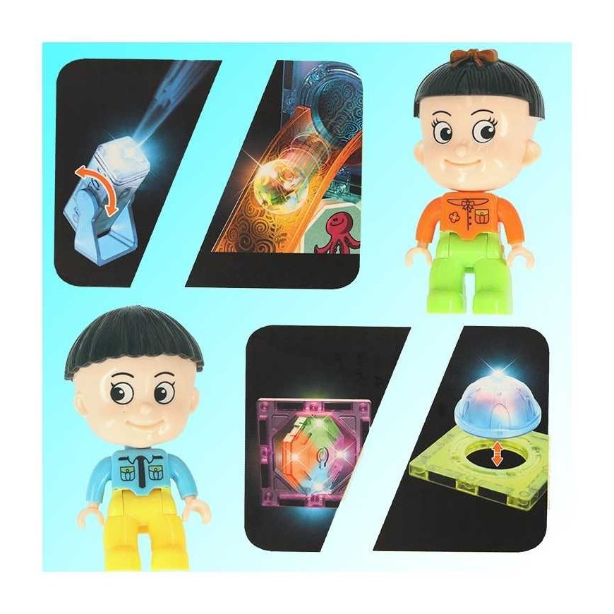 Kidspro Magnetic Marble Ball Track Luminous 202 pcs. – 3