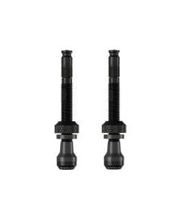 Schwalbe Clik tubeless valve 40 mm Black Clik tubeless valve set of 2 pcs, Set of 2