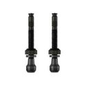 Schwalbe Clik tubeless valve 40 mm Black Clik tubeless valve set of 2 pcs, Set of 2