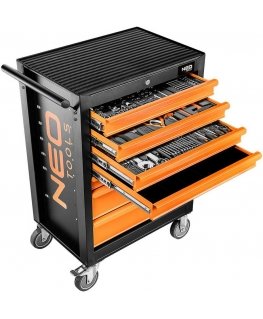 Neo Tools Workshop cabinet, 7 drawers + 129 tools
