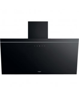 Whirlpool WHVP 82F LT K Įmontuojama Juoda 650 m³/h A